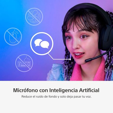 AUDÍFONOS GAMER SONY WH-G500BZ UC INZONE H5 JUEGOS BLUETOOTH - 6