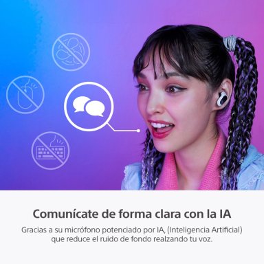 AUDÍFONOS GAMER SONY TRUE WIRELESS WF-G700NBZ UC NOISE CANCELLING JUEGOS INZONE BUDS BLUETOOTH - 8