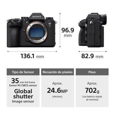 CAMARA A9 III CON OBTURADOR GLOBAL - 3