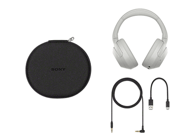 AUDÍFONOS SONY CANCELACIÓN RUIDO WH-ULT900N BLUETOOTH BLANCO - 5