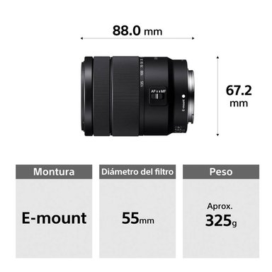 CAMARA APS-C A6700 PREMIUM CON MONTURA E ILCE-6700M - 6