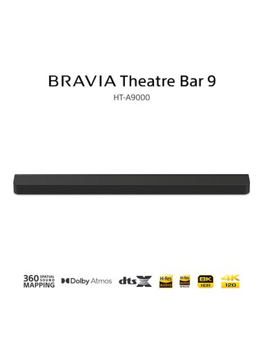 BARRA SONY SONIDO 360 SPATIAL SOUND MAPPING DOLBY ATMOS A9000 - 2