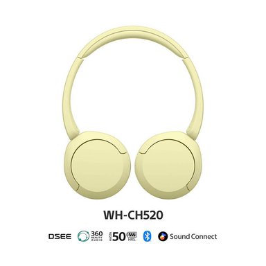 AUDIFONOS INALAMBRICOS WH-CH520 AMARILLO - 5