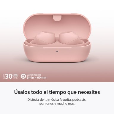 AUDIFONOS INALAMBRICOS CON NOISE CANCELLING WF-C710N ROSADO - 6