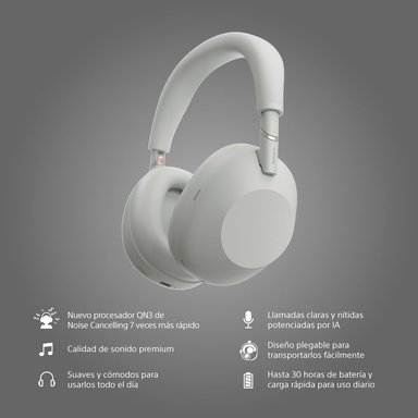 AUDIFONOS INALAMBRICOS CON NOISE CANCELLING WH-1000XM6 - 5