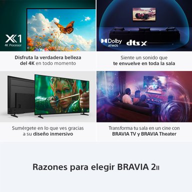 LED SMART TV 75' BRAVIA 2 II 4K HDR K-75S20M2 - 3