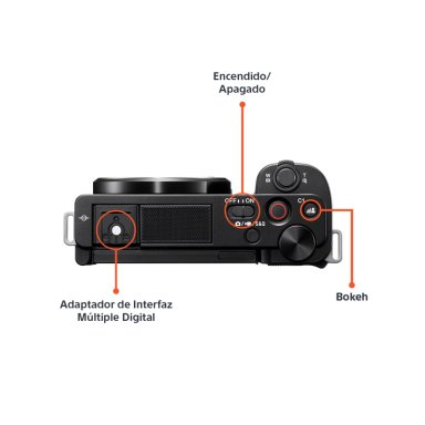 CAMARA VLOGGER CON LENTE INTERCAMBIABLE SONY ZV-E10K - 5