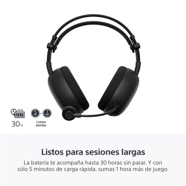 AUDIFONO CON MICROFONO INALAMBRICO SONY INZONE H9 II NEGRO - 5