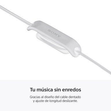 AUDIFONOS INTERNOS USB-C CON CABLE BLANCO IER-EX15C SONY - 3