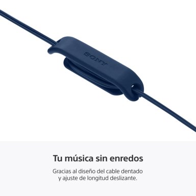 AUDIFONOS INTERNOS USB-C CON CABLE AZUL IER-EX15C SONY - 3