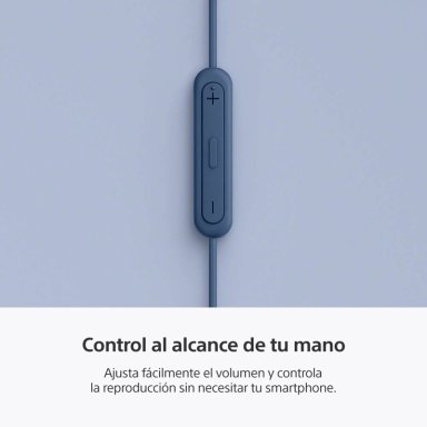 AUDIFONOS INTERNOS USB-C CON CABLE AZUL IER-EX15C SONY - 5
