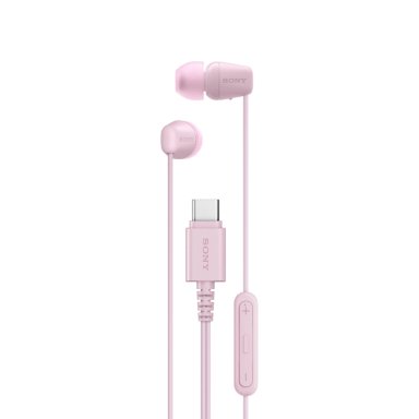 AUDIFONOS INTERNOS USB-C CON CABLE ROSADO IER-EX15C SONY - 1