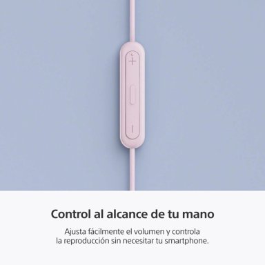 AUDIFONOS INTERNOS USB-C CON CABLE ROSADO IER-EX15C SONY - 5