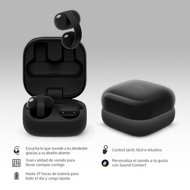 AUDIFONOS INALAMBRICOS LINKBUDS CLIP NEGRO - 5