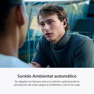 AUDIFONOS INALAMBRICOS NOISE CANCELLING SONY WF-1000XM6 NEGRO - 11