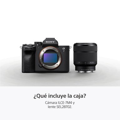 CAMARA A7 IV CON SENSOR FULL-FRAME DE 35 MM + LENTE DE ZOOM DE 28-70 MM 2DA GENERACION - 8