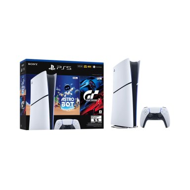 PAQUETE DE CONSOLA PLAYSTATION 5 EDICION DIGITAL CON ASTRO BOT Y GRAN TURISMO 7 - 1