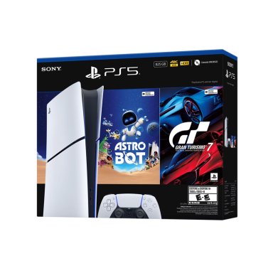 PAQUETE DE CONSOLA PLAYSTATION 5 EDICION DIGITAL CON ASTRO BOT Y GRAN TURISMO 7 - 3