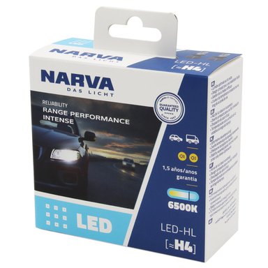 SET AMPOLLETAS LED NARVA H4 24W 12/24V - 1