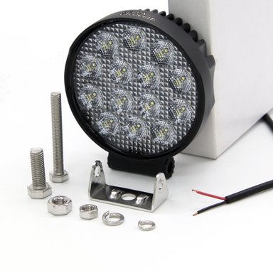 LUZ FAROL FOCO FAENERO 4LED HELLA CORTO ALCANCE CAMION (PAR) - 2