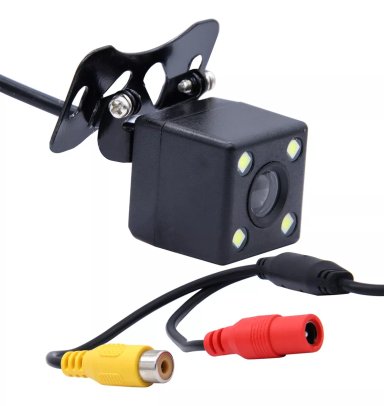 CAMARA HD AUTO VISIÓN NOCTURNA RETROCESO IP66 12V 4LED - 2