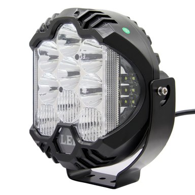 FARO FAENA OR 9 PULGADAS 70W COMBO LUZ LATERAL Y DRL CRISTAL - 2