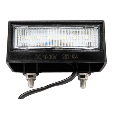 FAROL PATENTE 6LED 12/24V NEGRO 8X2,9X3CM - 1