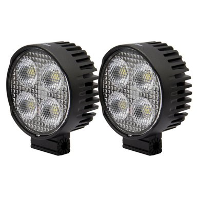 LUCES FOCO NEBLINERO 4LED HELLA REDONDO 12/24V CAMION (PAR) - 4