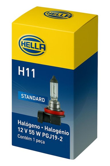 AMPOLLETA HALOGENA H11 12V 55W PGJ19-2 - 2