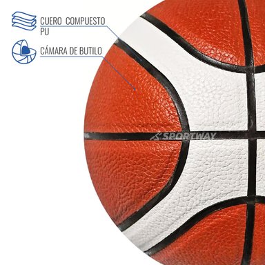 BALON BASQUETBOL MOLTEN BG4000 LOGO LNB TALLA 7 - 3