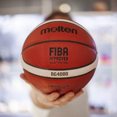 BALON BASQUETBOL MOLTEN BG4000 LOGO LNB TALLA 7 - 6