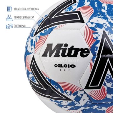 BALON FUTBOL MITRE CALCIO BLANCO T.5 - 3