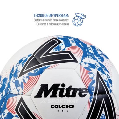 BALON FUTBOL MITRE CALCIO BLANCO T.5 - 4