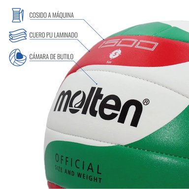 BALON VOLEIBOL V5M-1500 SERVE MOLTEN - 2