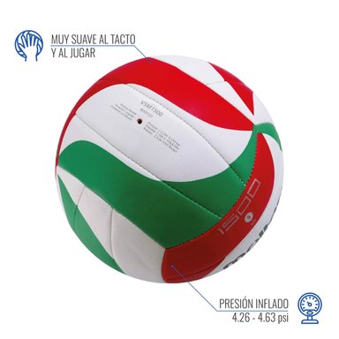 BALON VOLEIBOL V5M-1500 SERVE MOLTEN - 4