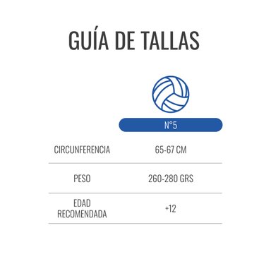 BALON VOLEIBOL V5M-1500 SERVE MOLTEN - 6