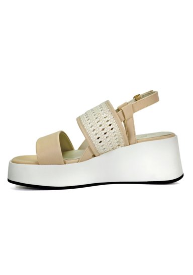 SANDALIAS MUJER EDA MANZINI BEIGE CALLYL DSE375S22BEG - 4