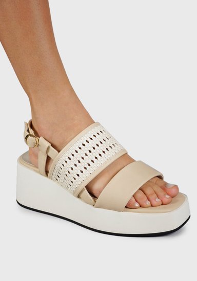 SANDALIAS MUJER EDA MANZINI BEIGE CALLYL DSE375S22BEG - 9