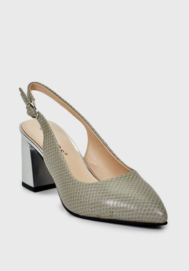 ZAPATO CUERO GLANNIS GRIS - 4
