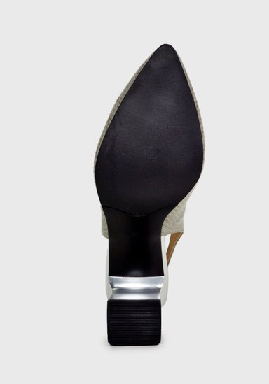 ZAPATO CUERO GLANNIS GRIS - 7