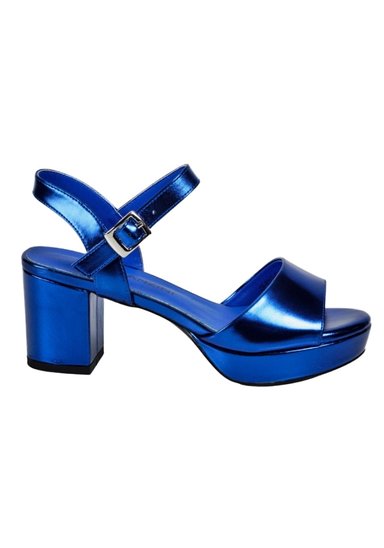SANDALIAS MUJER EDA MANZINI JIMENA AZUL CHE242S24BLT - 1