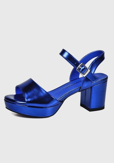 SANDALIAS MUJER EDA MANZINI JIMENA AZUL CHE242S24BLT - 2