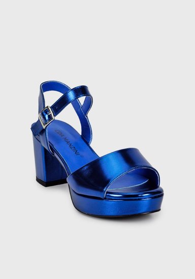 SANDALIAS MUJER EDA MANZINI JIMENA AZUL CHE242S24BLT - 3