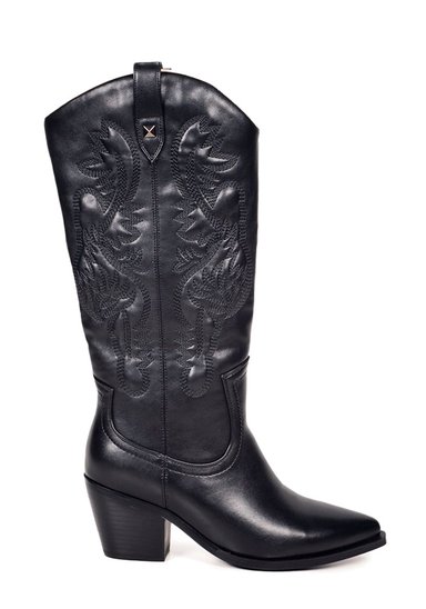 BOTA NISSA EN COLOR NEGRO - 1