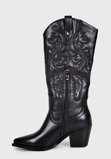 BOTA NISSA EN COLOR NEGRO - 7
