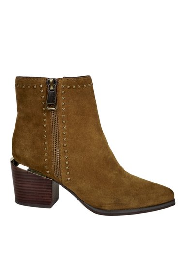 BOTÍN CUERO CAMEL XAMILA CASUAL - 1