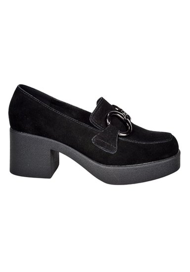 ZAPATO CUERO YENNIEL NEGRO - 1