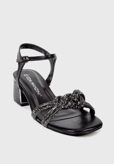 SANDALIA MUJER EDA MANZINI NEGRO HAE764S25BLK NYRELLA - 5