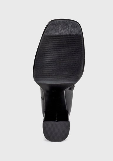 BOTA MUJER CUERO SALVIA NEGRO - 7