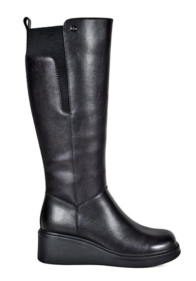 BOTA CUERO EMEL NEGRO - 1